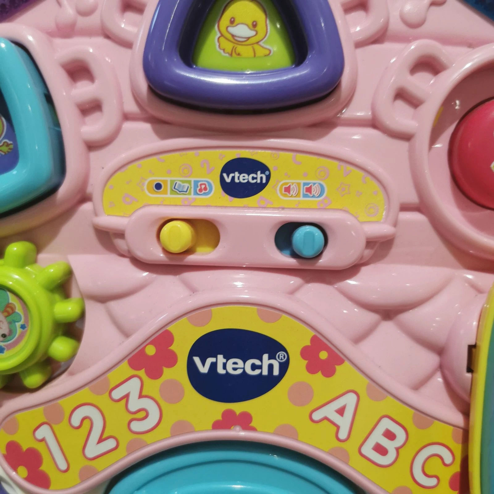 VTech Super Andador Falante Rosa – Andador de caminhada e centro de atividades interativo, novo – photo 3